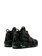 X Supreme Air More Uptempo Suptempo Black Sneakers