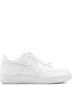 X John Elliott Air Force 1 Triple White Sneakers