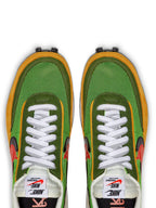 X Sacai Ldwaffle Green Gusto Sneakers
