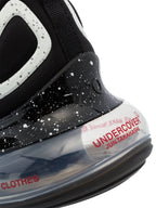 X Undercover Air Max 720 Black Sneakers