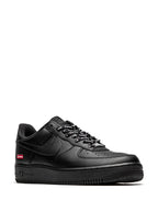 X Supreme Air Force 1 Low Mini Box Logo Black Sneakers