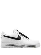 X G-Dragon Air Force 1 Low White Sneakers