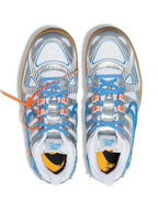 X Off-White Air Rubber Dunk University Blue Sneakers