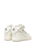 X Comme Des Gar n Air Force 1 Mid White Sneakers