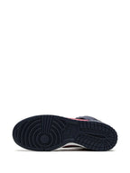 X Supreme Sb Dunk High By Any Means Navy/Red Sneakers