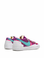 X Sacai X Kaws Blazer Low Purple Dusk Sneakers