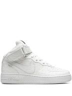 X Louis Vuitton X Virgil Abloh Air Force 1 Mid White/White Sneakers