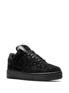 X Louis Vuitton X  Virgil Abloh Air Force 1 Low Black/Black Sneakers