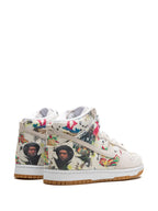X Supreme Sb Dunk High Rammellzee Sneakers
