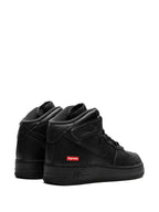 X Supreme Air Force 1 Mid Mini Box Logo - Black Sneakers